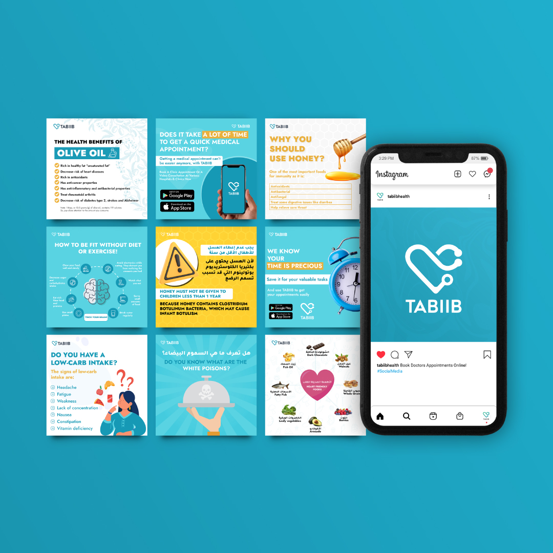 Tabiib digital presence campaign design